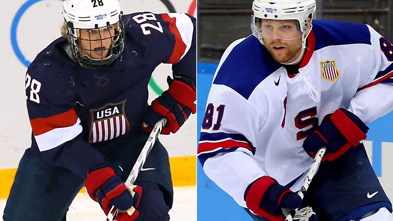 Phil and Amanda Kessel have family resemblance on, off the ice